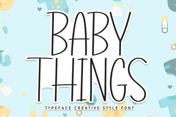 Baby Things: A Handwritten Font That Elevates Small Business Branding