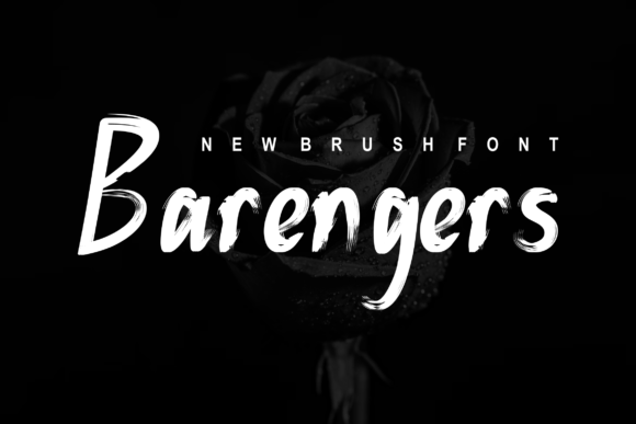 Barengers: A Bold Handwritten Font for Dynamic Brand Campaigns