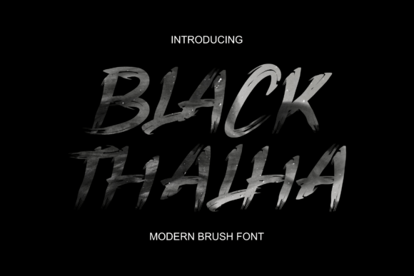 Black Thalha: A Bold Script Font for High-Impact Marketing Visuals