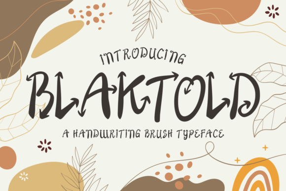 Blaktold: How a Bold Decorative Font Can Elevate Your Campaign Visuals