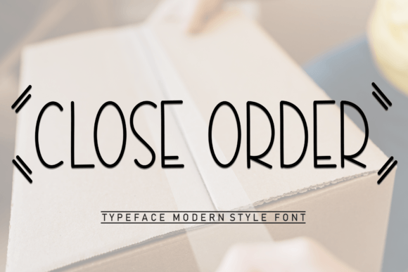 Close Order: A Sweet Handwritten Font for Crafters and Makers