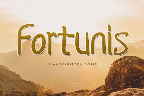 Fortunis: A Display Handwritten Font That Brings Personality to Branding