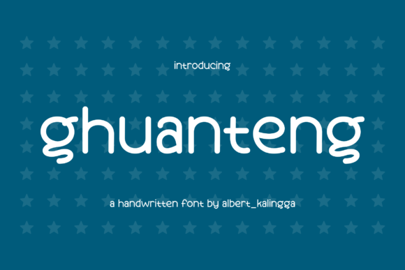 Ghuanteng: A Delicate Script Font for Elegant Branding