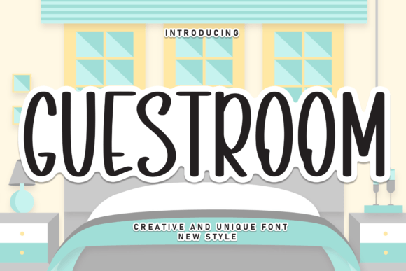Guestroom Font: A Sweet Touch for Small Business Branding