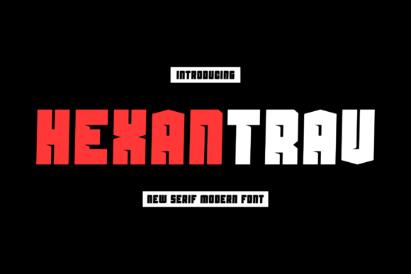 Hexantrav Font: The Bold Serif That Elevates Campaign Visuals