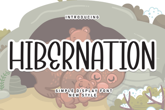 Hibernation: A Sweet Handwritten Font for Crafters and Sellers