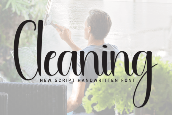 How the Cleaning Font Transformed My Small Business Branding