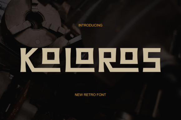 Koloros: A Serif Font That Elevates Handmade Design