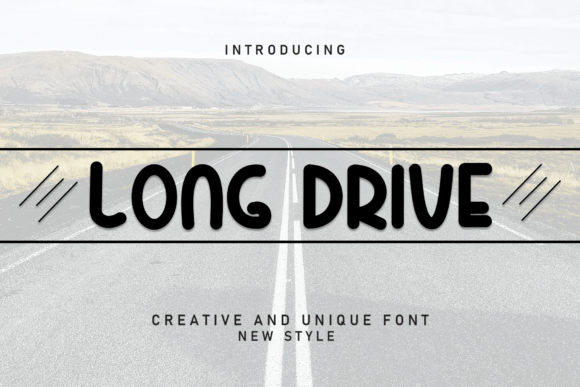 Long Drive: A Handwritten Font That Adds Personality to Web Design