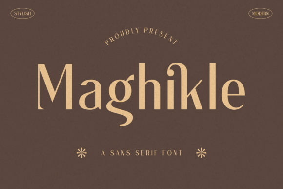 Maghikle: A Stylish Sans Serif Font That Elevates Your Brand