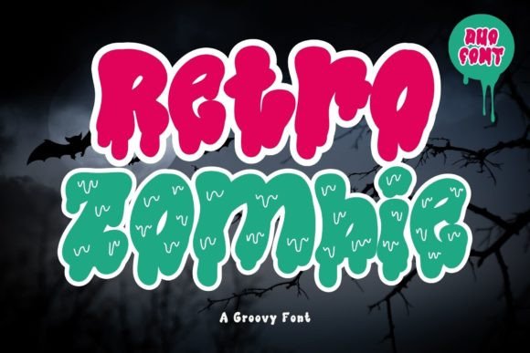 Retro Zombie: A Halloween Font for Bold Campaign Visuals