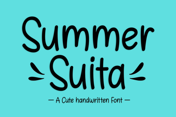 Summer Suita: A Cute & Calm Script Font for Playful Brand Identities