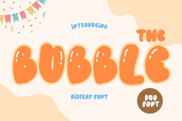 The Bubble: A Playful Typeface for Modern Editorial Design